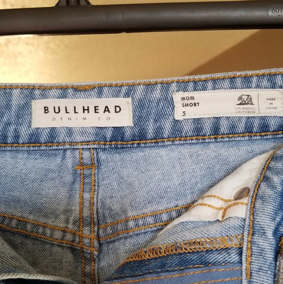 Bull Head Denim Co. Distressed Mom Shorts - Picture 4 of 5